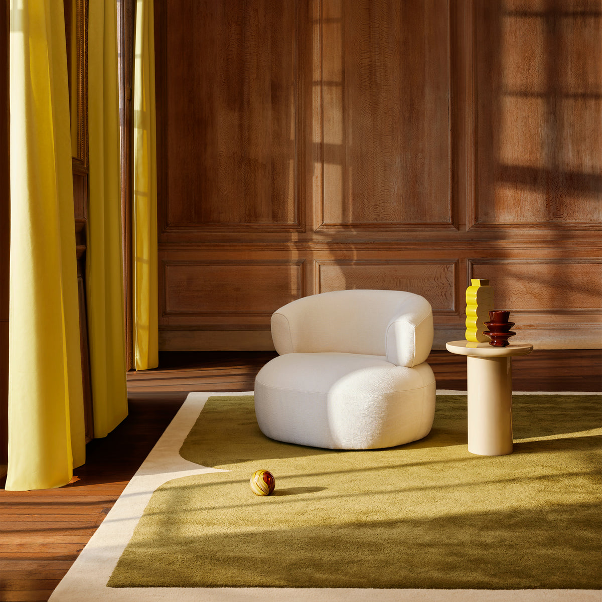 Tapis Rook — coloris Green Olive