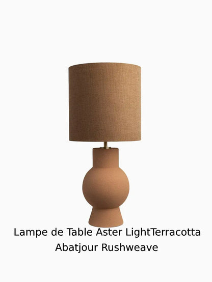 LAMPES DE TABLE ASTER LIGHT-TERRACOTTA