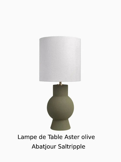 LAMPES DE TABLE ASTER OLIVE