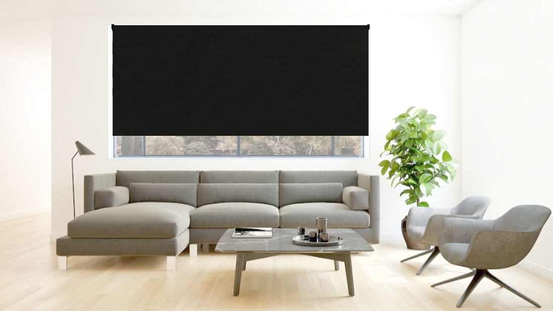 Stores Enrouleurs occultants | Midnight Black | Bellevue Décoration - Bellevue Decoration