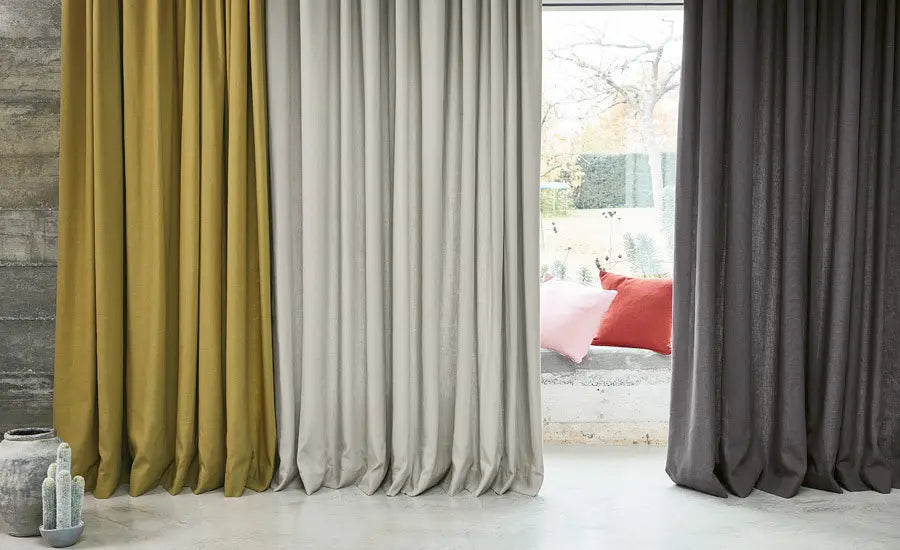 MALA FENNEL|VILLANOVA |Double rideaux sur Mesure |BELLEVUE DECORATION - Bellevue Decoration