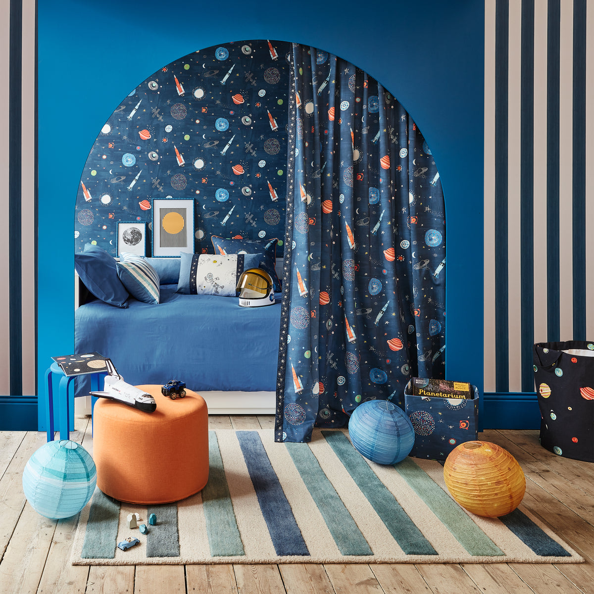 Tapis Candy Cane — coloris Ocean