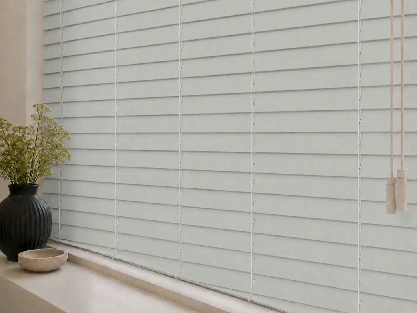 STORES JALOUSIE LAMELLE ALUMINIUM  MILD GREY 25 MM