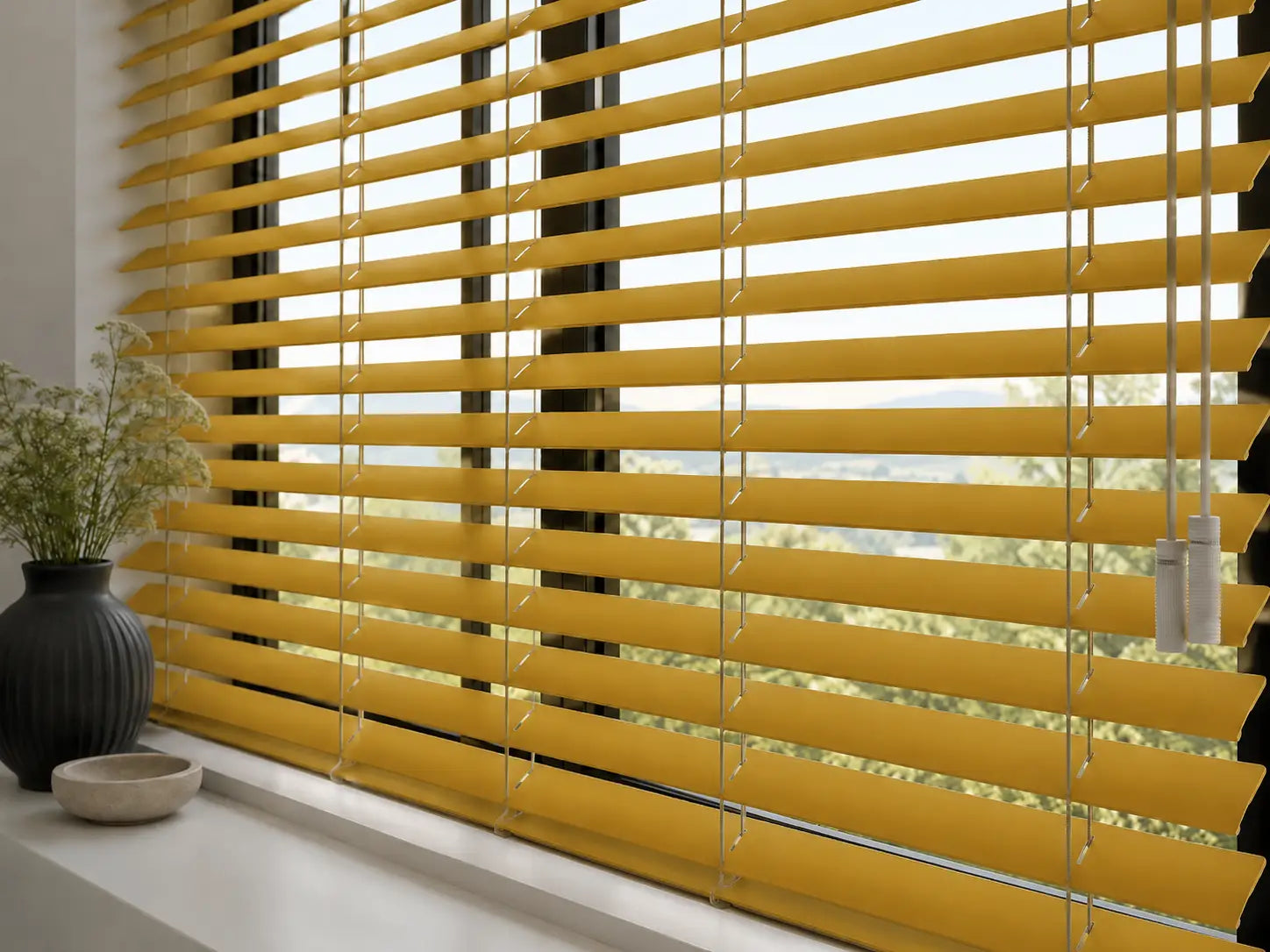 STORES JALOUSIE LAMELLE ALUMINIUM  CITRUS ORANGE 25 MM