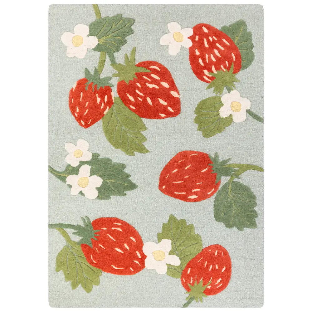 TAPIS STRAWBERRY PATCH| PICTURE BOOK|BELLEVUE DECORATION - Bellevue Decoration