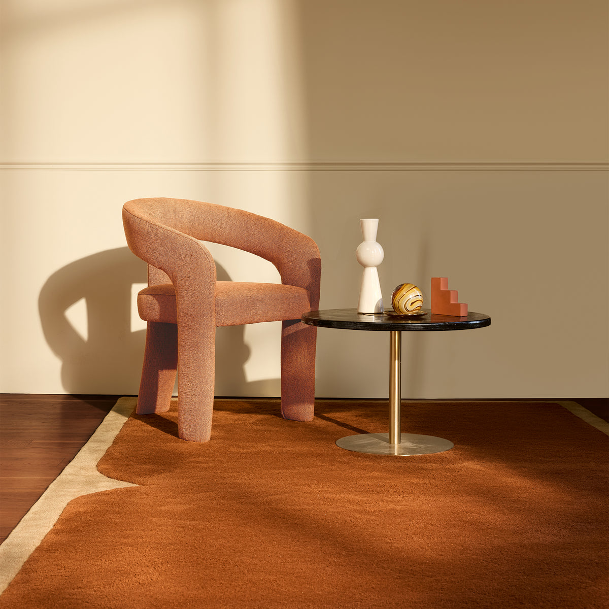Tapis Rook — coloris Terracotta