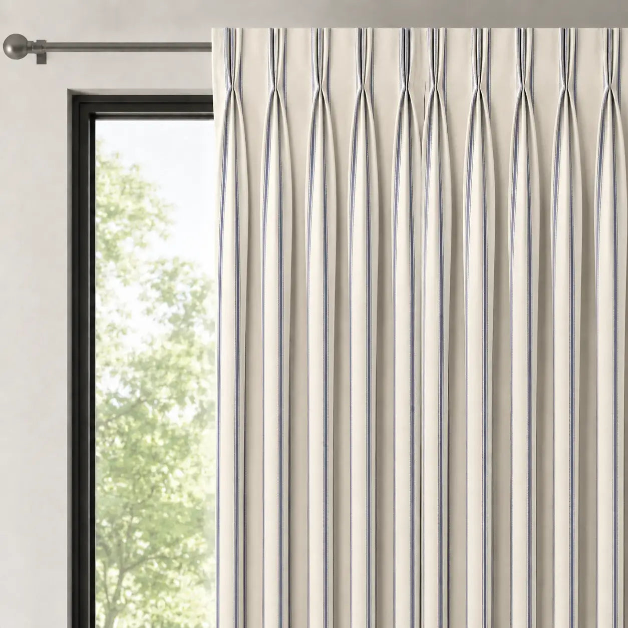 DOUBLE RIDEAUX TIBER INK|BELLEVUE DECORATION - Bellevue Decoration