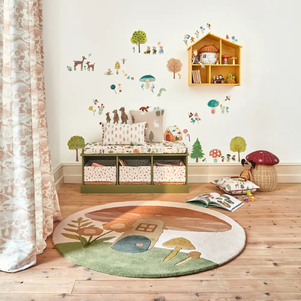 TAPIS Toadstool Town|Picturebook|Bellevue Decoration - Bellevue Decoration
