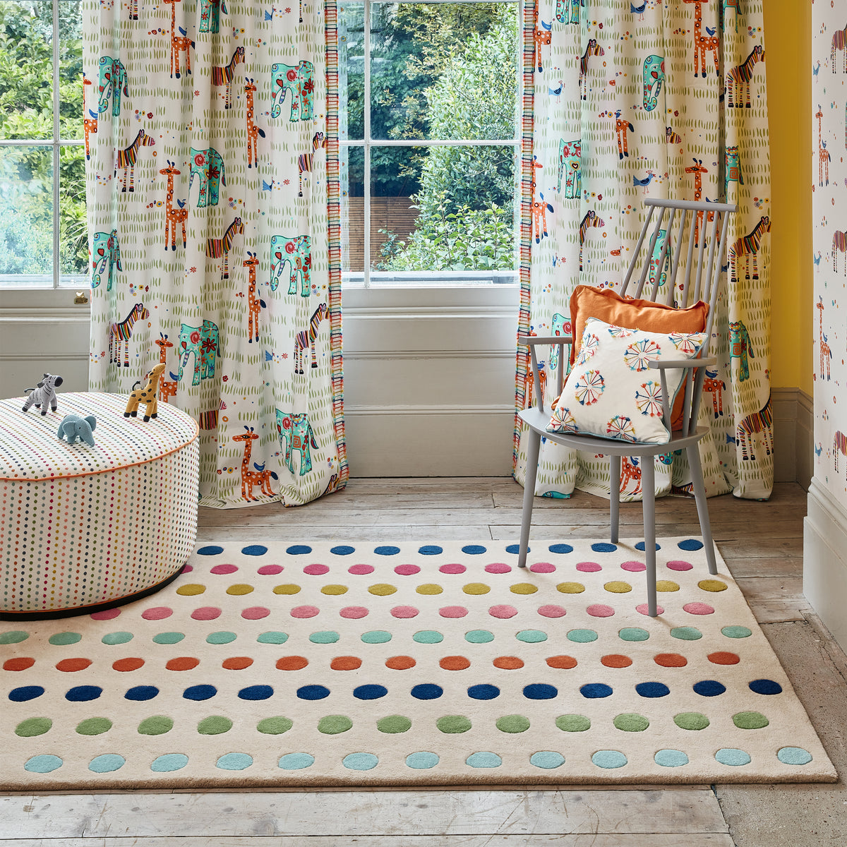 Tapis Dotty — coloris Tutti Frutti