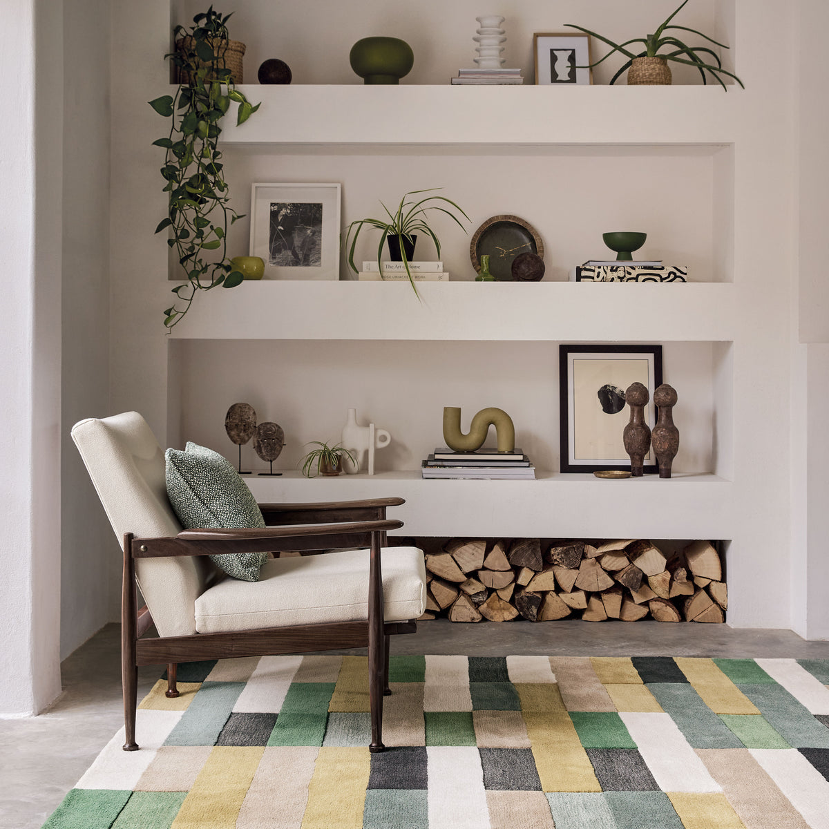 Tapis Lavin — coloris Verde
