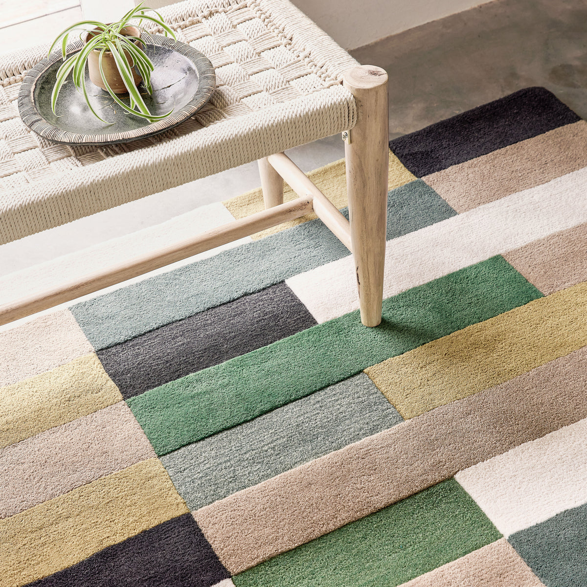 Tapis Lavin — coloris Verde